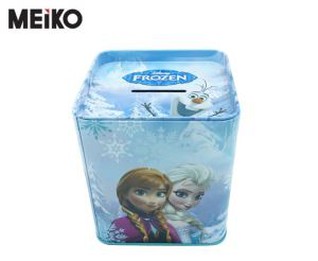 ธนาคารเงินสแควร์กล่องกระป๋องธนาคารลูกหมู